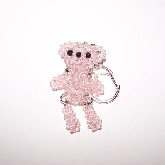 Beaded Dropping Bear Keychain